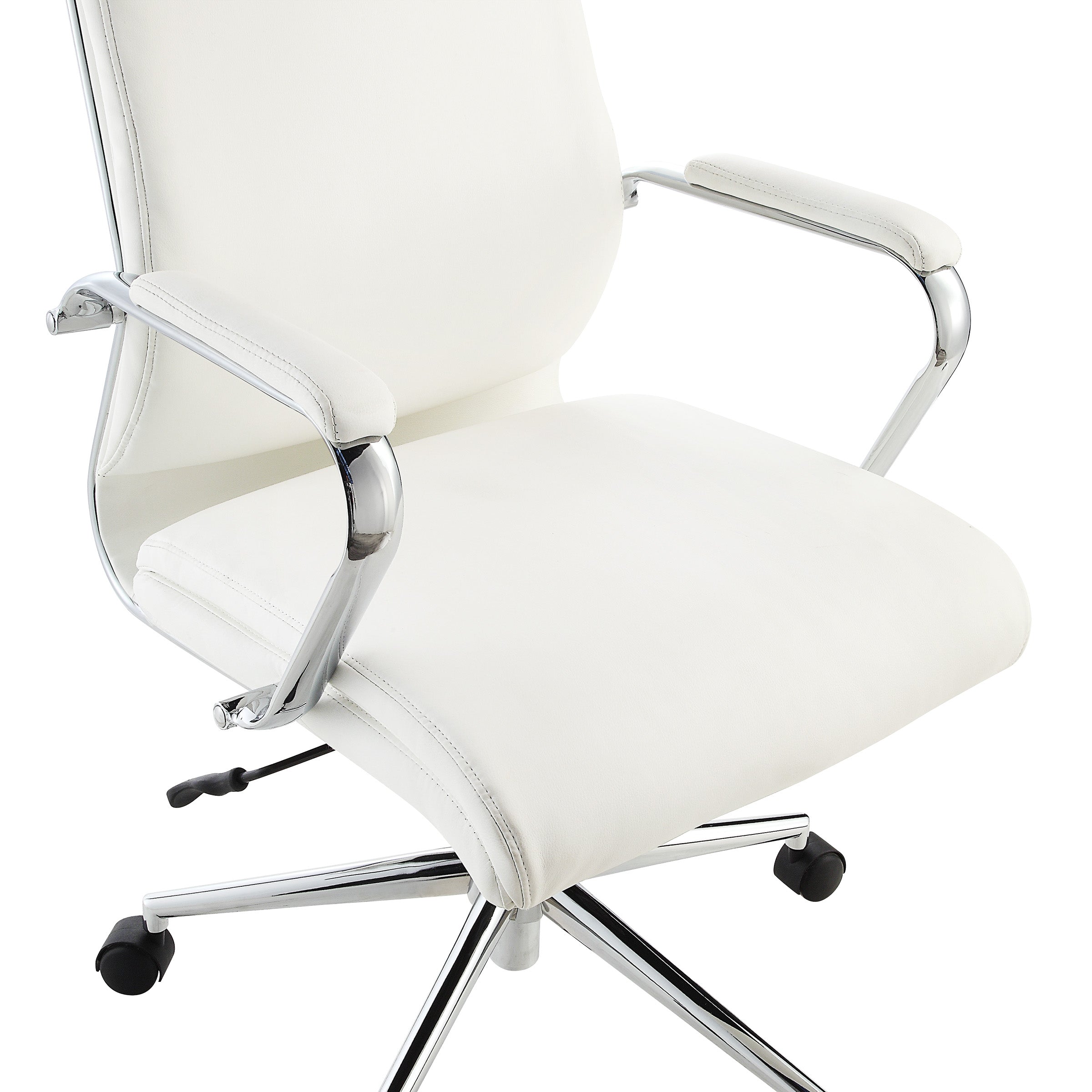 Mid Bk Silver Ion Technology Fabric Chair