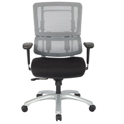 Vertical Grey Mesh Back Chair