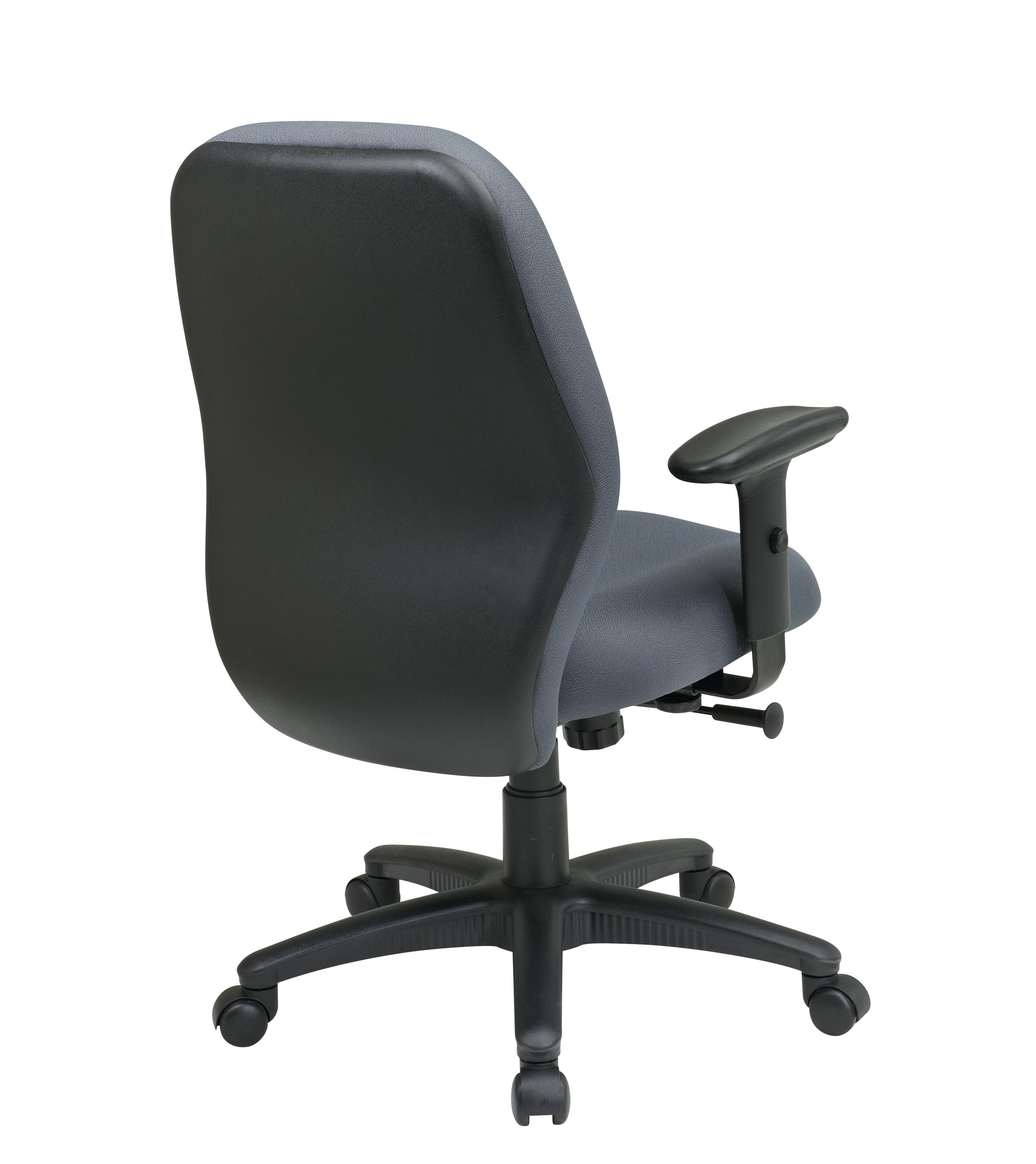 Mid Back 2-to-1 synchro Tilt Chair with 2 -Way Adjustable Soft padded Arms