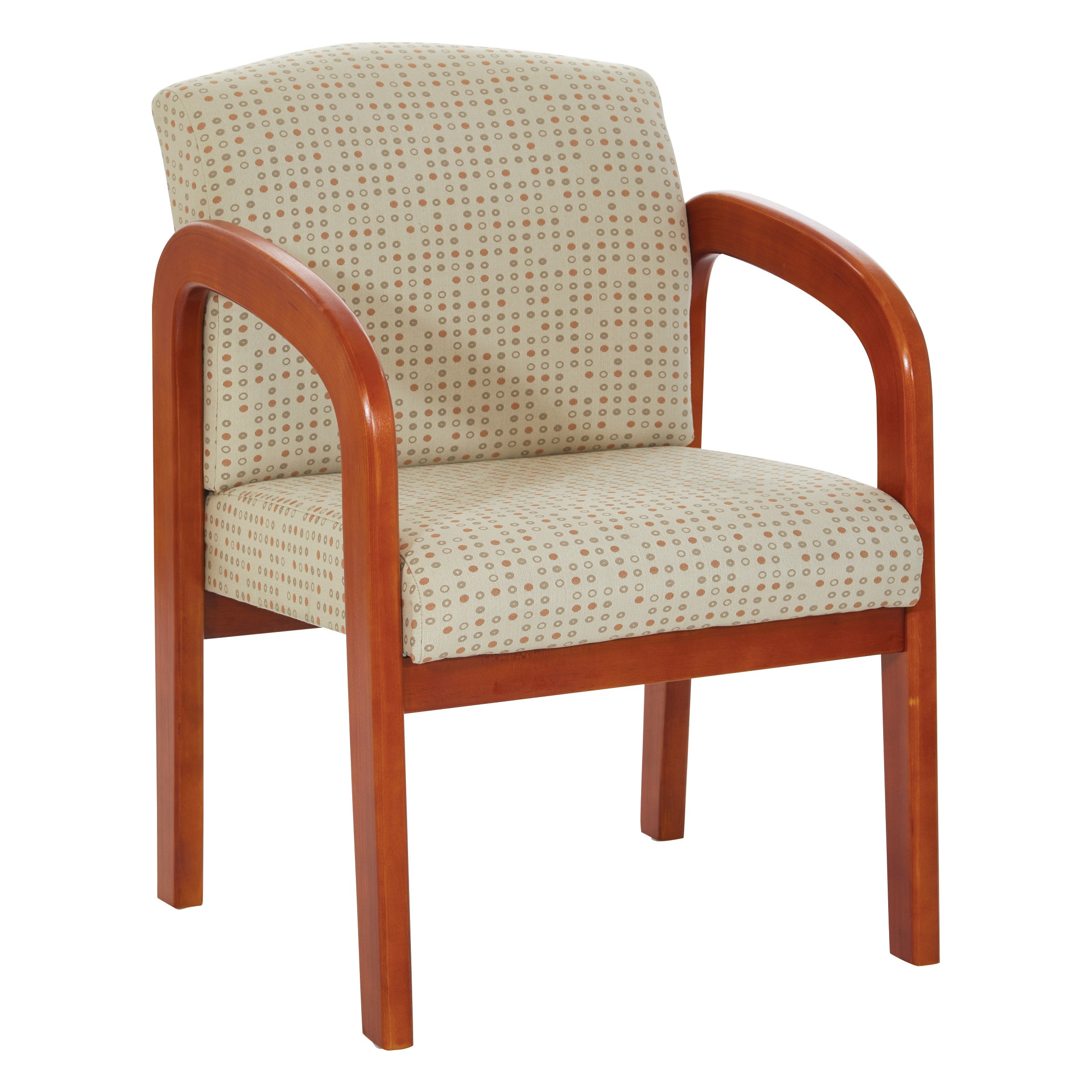 Medium Oak Finish Visitors Chair