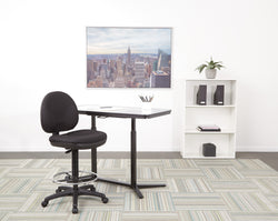 Sculptured Seat and Back Drafting Chair 1