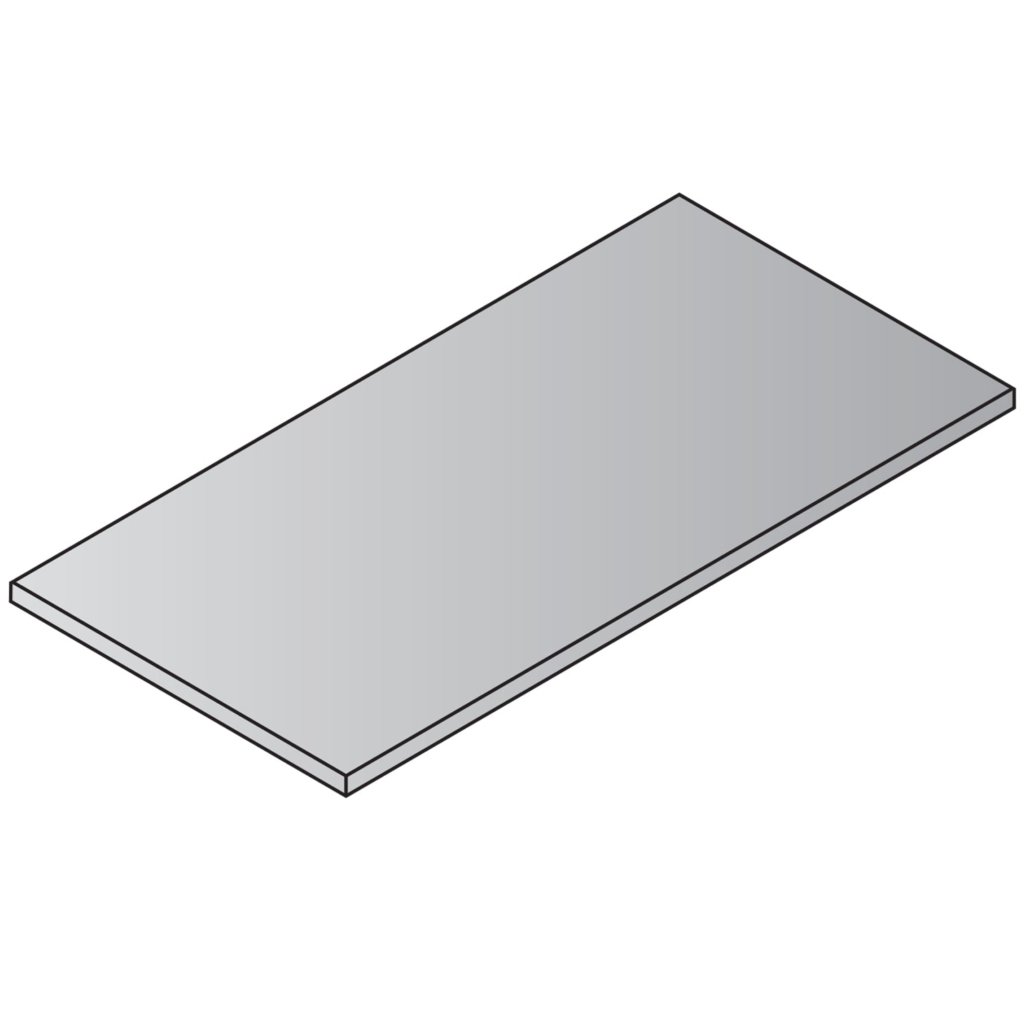Pace Tables Rectangular Top 48X24