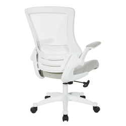 White Screen Back Manager's Chair