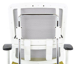 White Vertical Mesh Chair