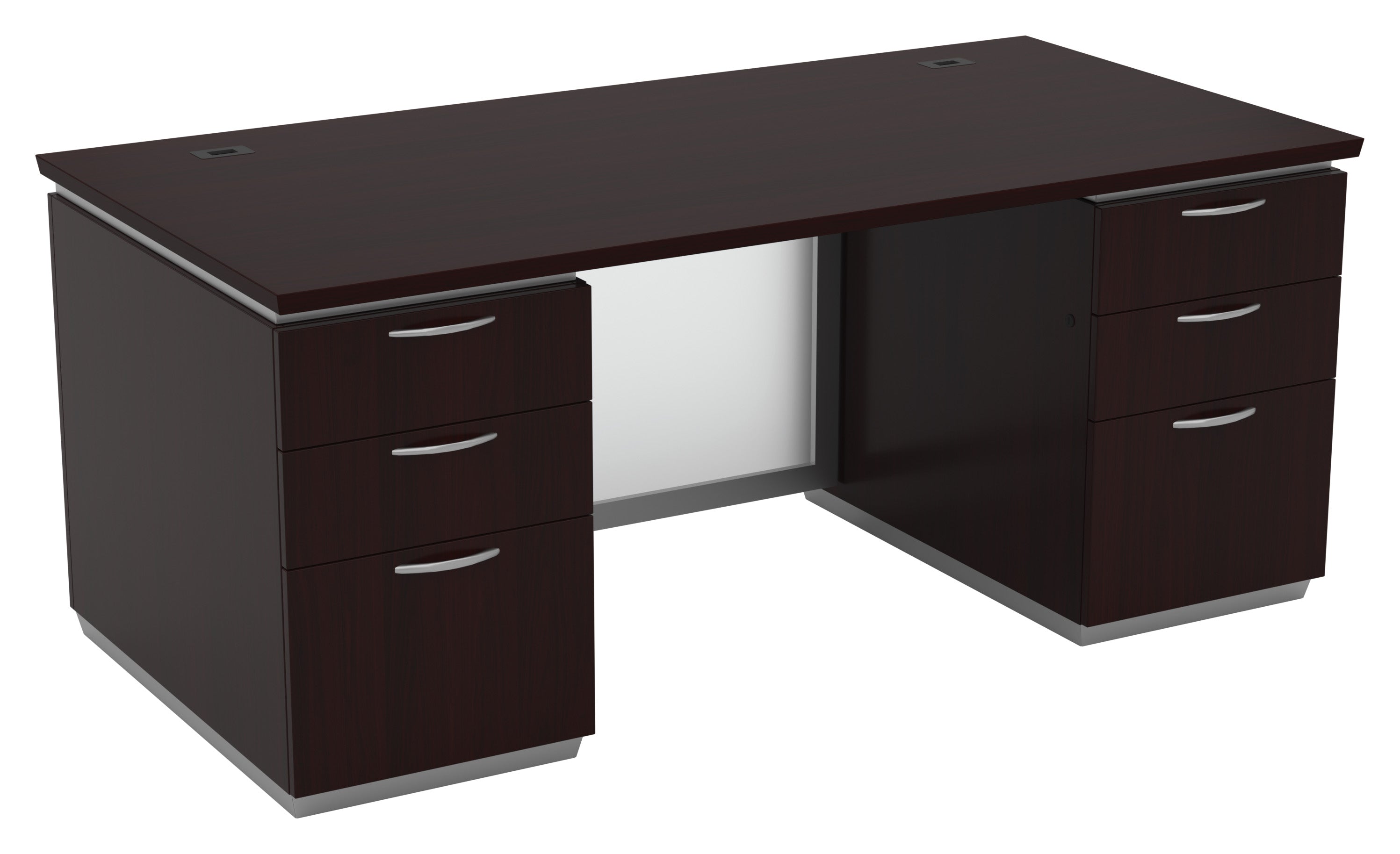 Tuxedo Double Pedestal Desk 72x36