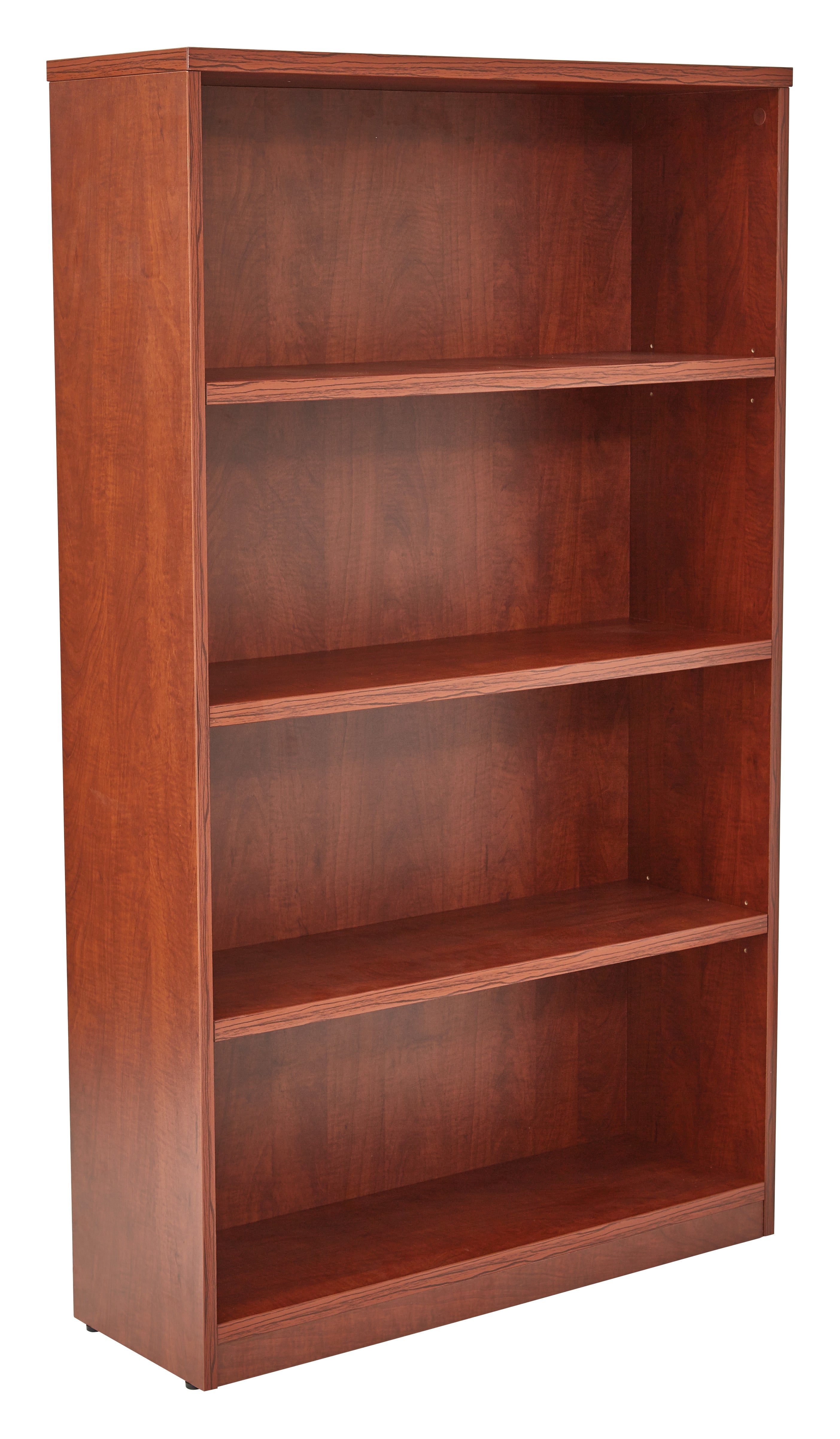36Wx12Dx60H 4-Shelf Bookcase with 1" Thick Shelves -