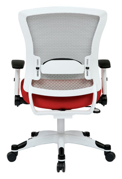 White Frame Managers Chair