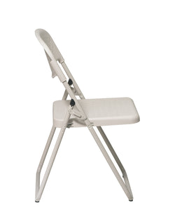 Folding Chair with Plastic Seat and Back