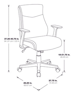 Mid Back Managers Office Chair