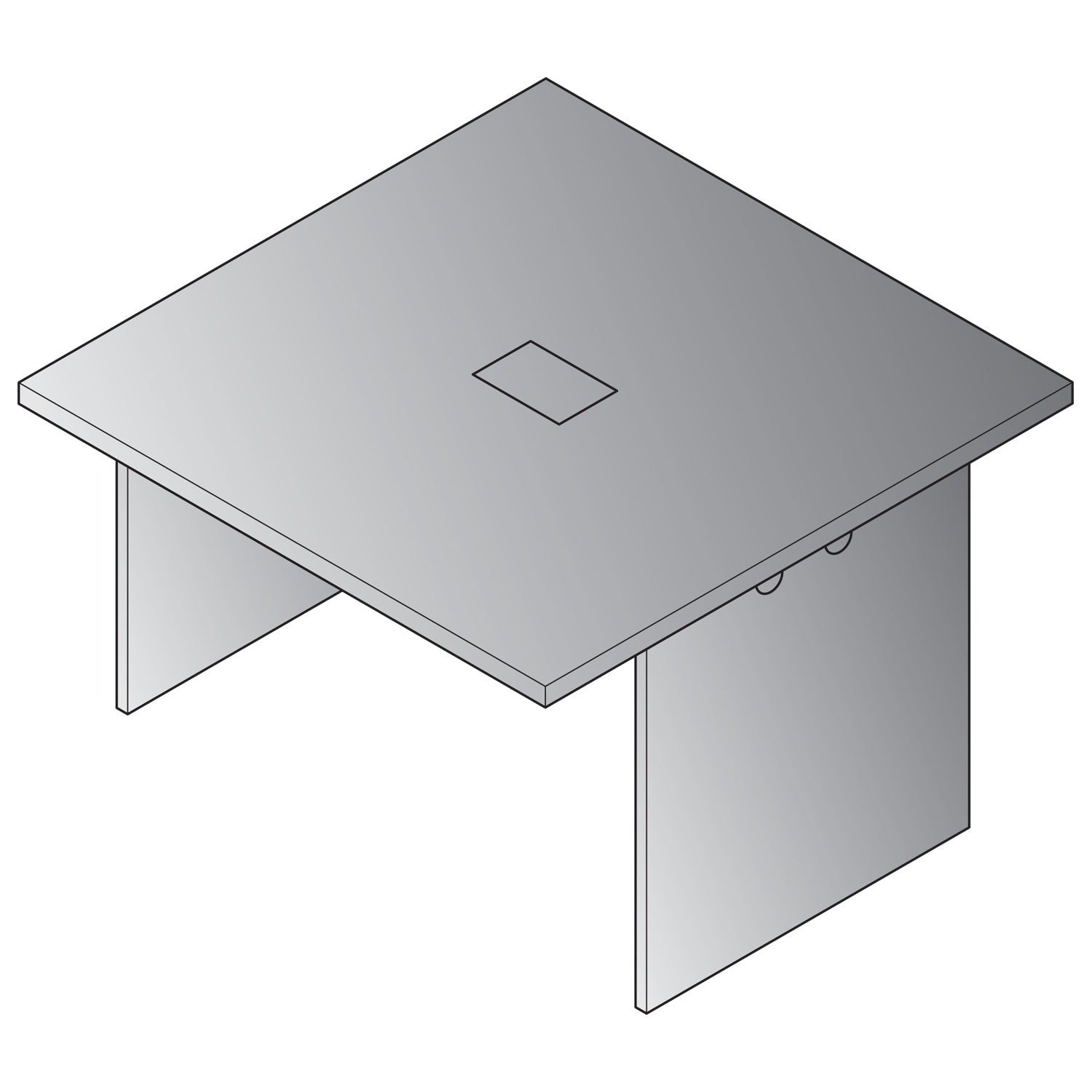 Expandable 48"X48" Table Component