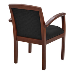 Upholstered back guest chair