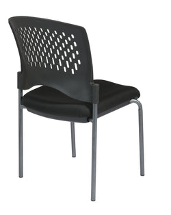 Titanium Finish Armless Visitors Ch