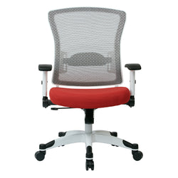White Frame Managers Chair