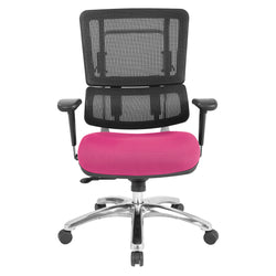 Vertical Black Mesh Back Chair