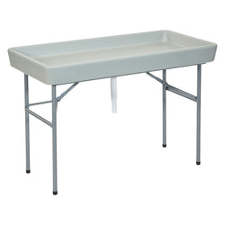 Folding Beverage Ice Cooler Table