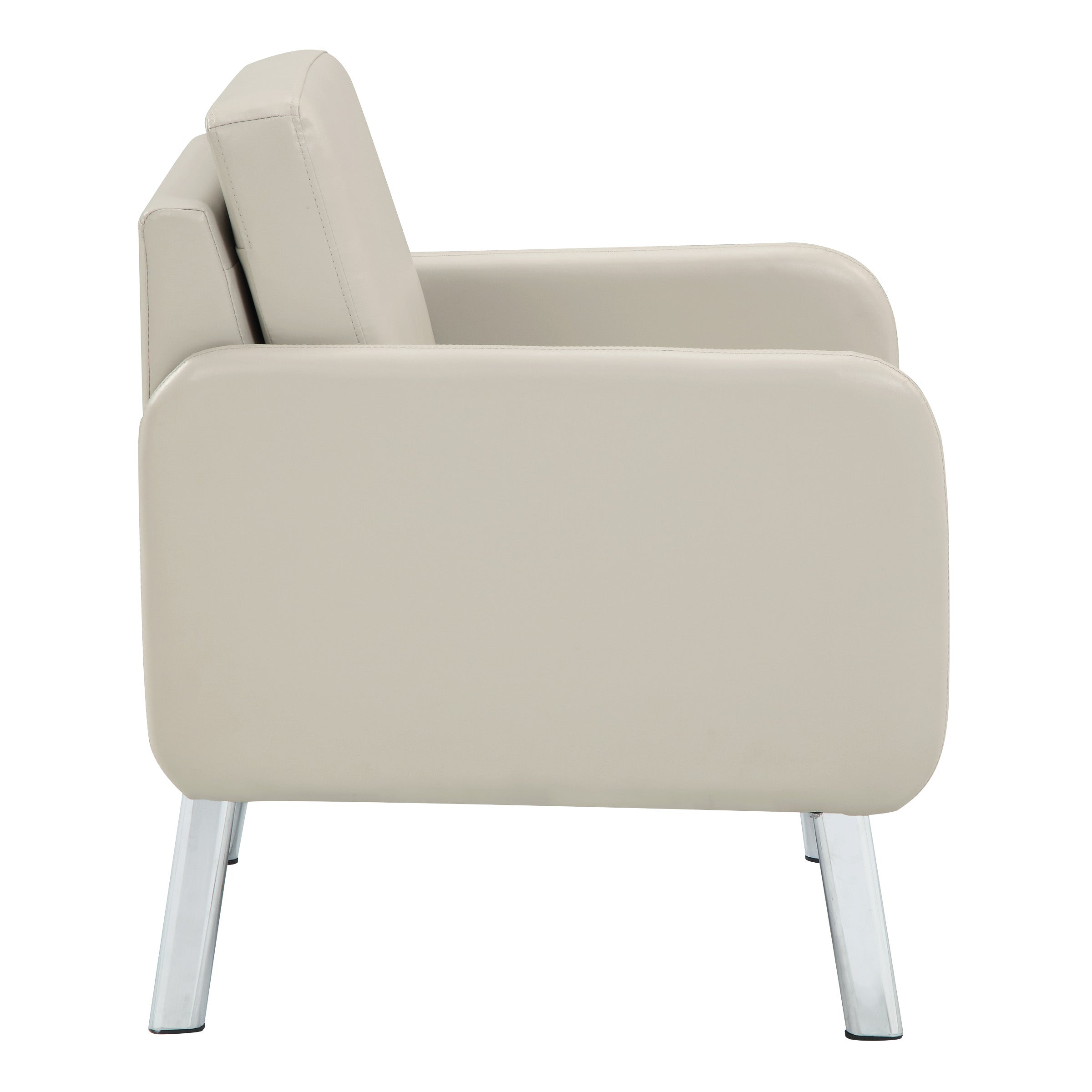 Lounge Chair in Faux Leather