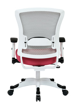 White Frame Managers Chair