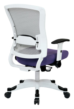 White Frame Managers Chair