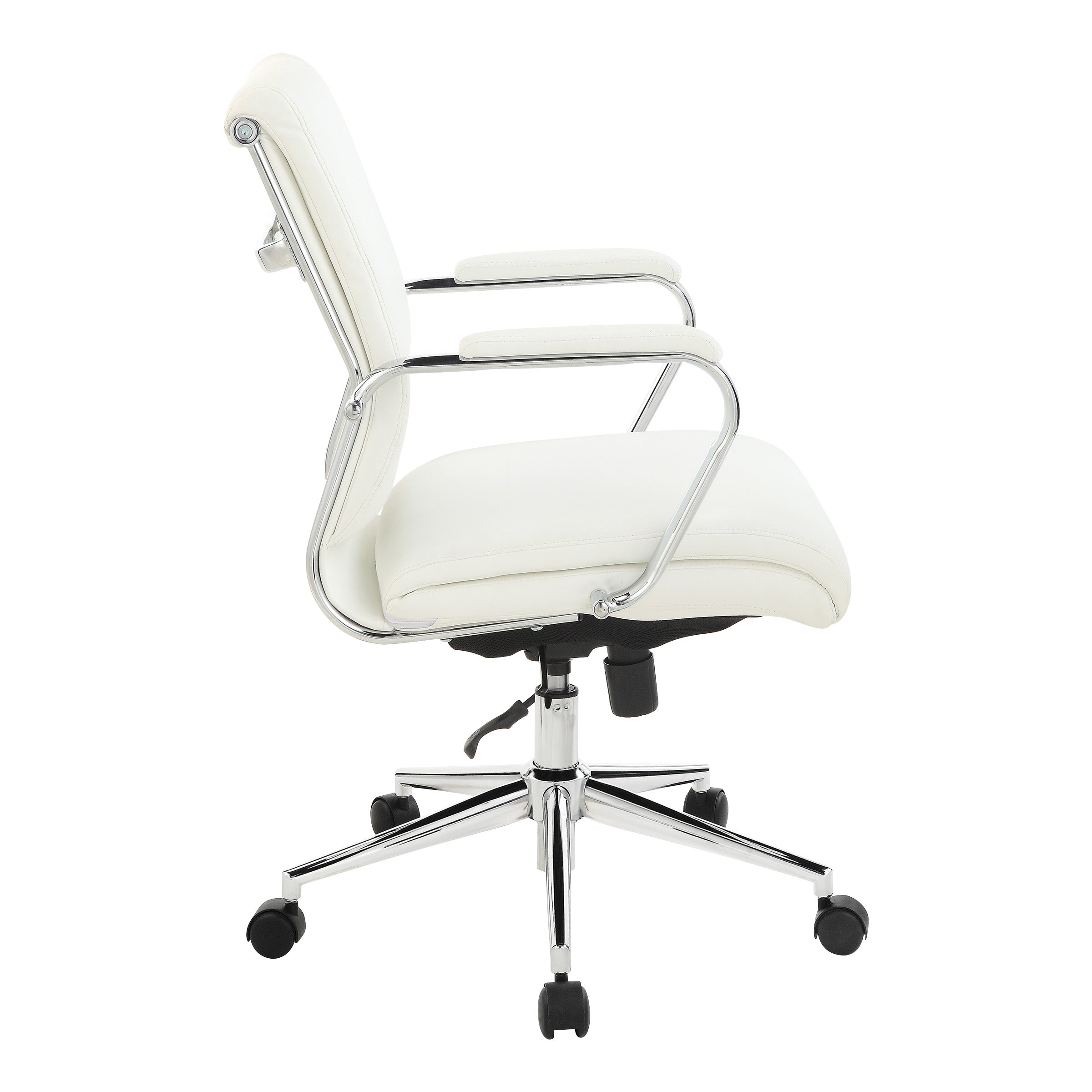 Mid Bk Silver Ion Technology Fabric Chair