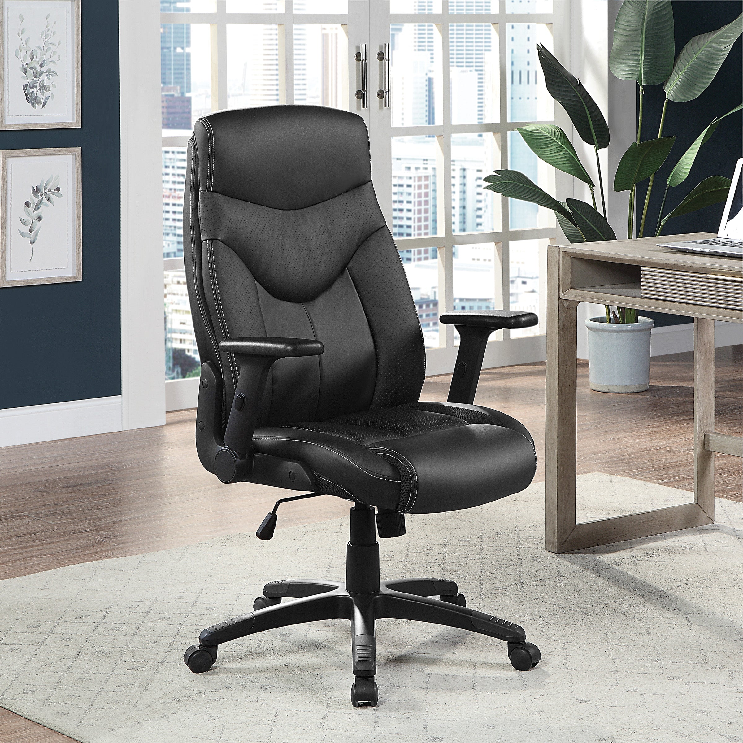 Exec Bonded Lthr Office Chair