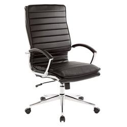 High Back Manager's Faux Lthr Chair