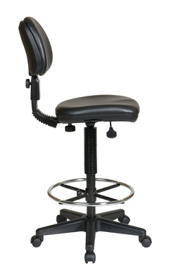 Sculptured Vinyl Drafting Chair