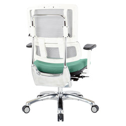 White Vertical Mesh Chair