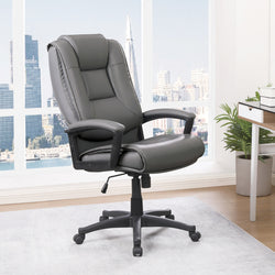 High Back Bonded Lthr Chair