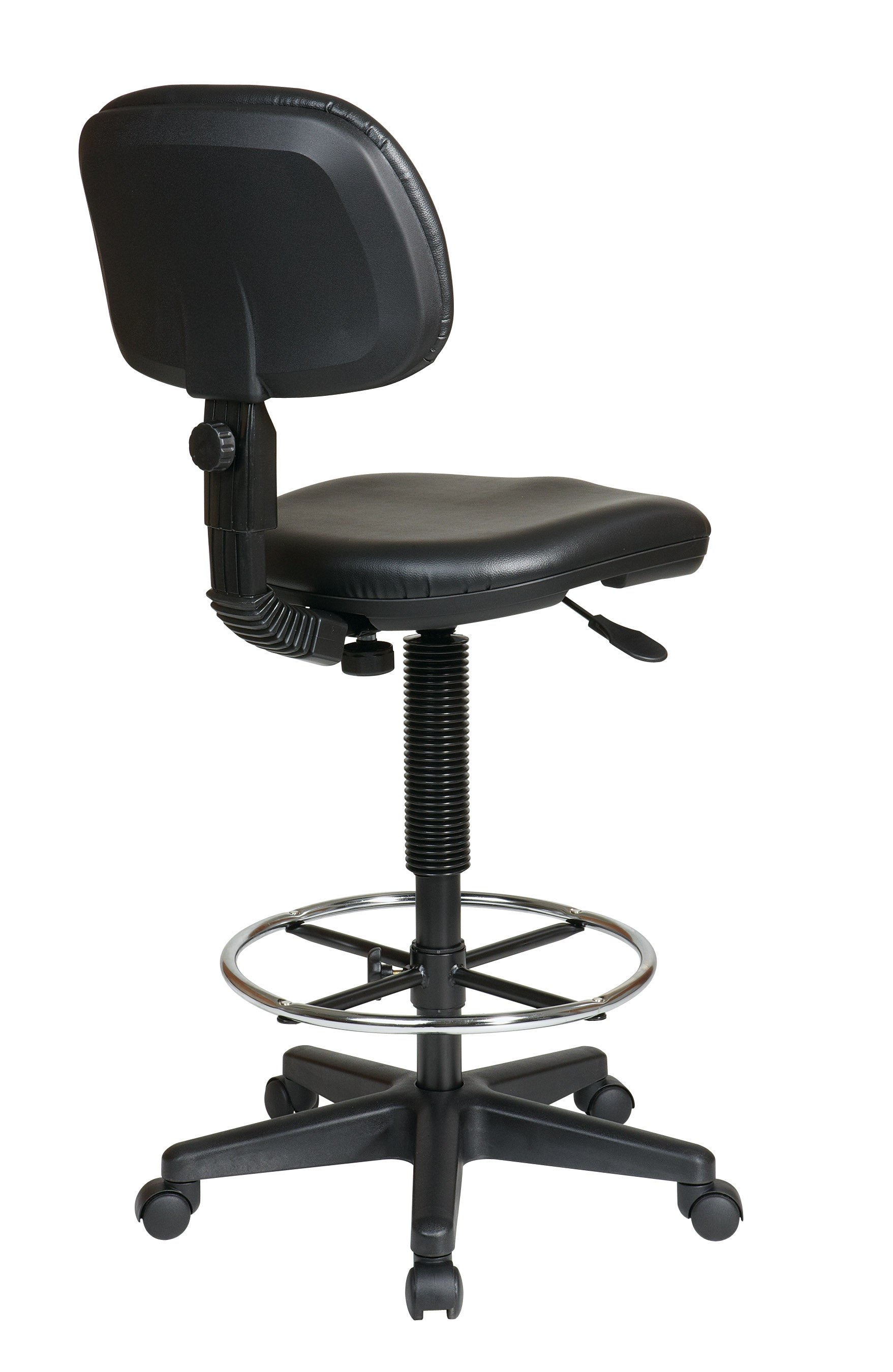 Sculptured Vinyl Drafting Chair