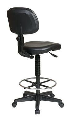 Sculptured Vinyl Drafting Chair