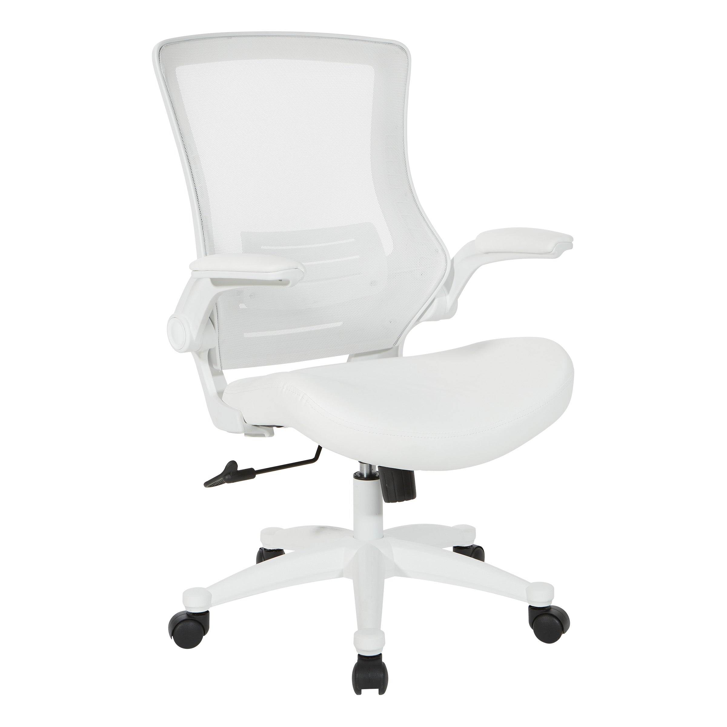 White Screen Back Manager's Chair