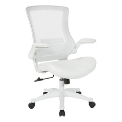 White Screen Back Manager's Chair