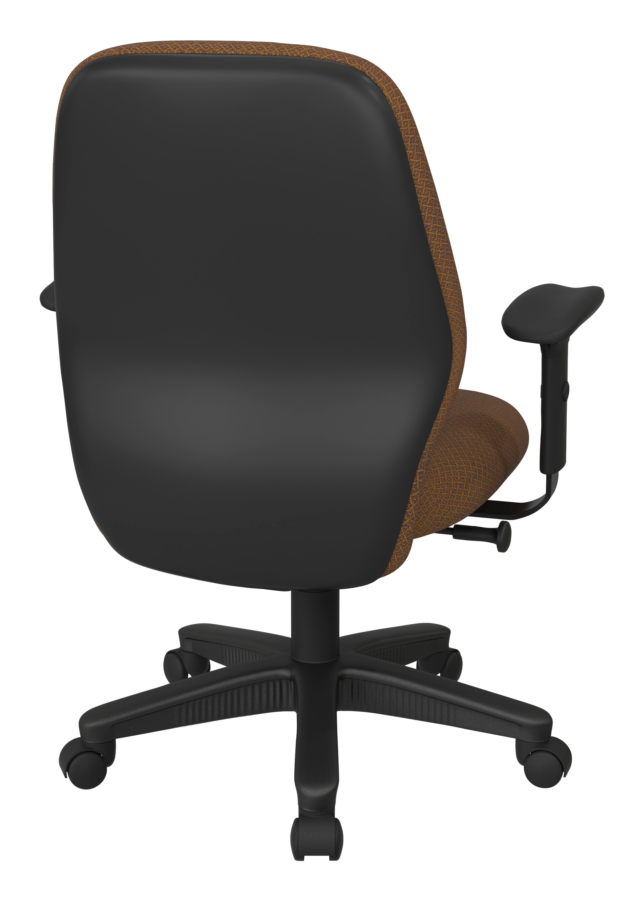 Mid Back 2-to-1 synchro Tilt Chair with 2 -Way Adjustable Soft padded Arms