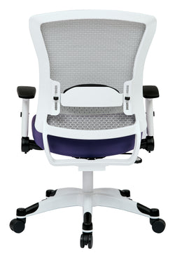 White Frame Managers Chair