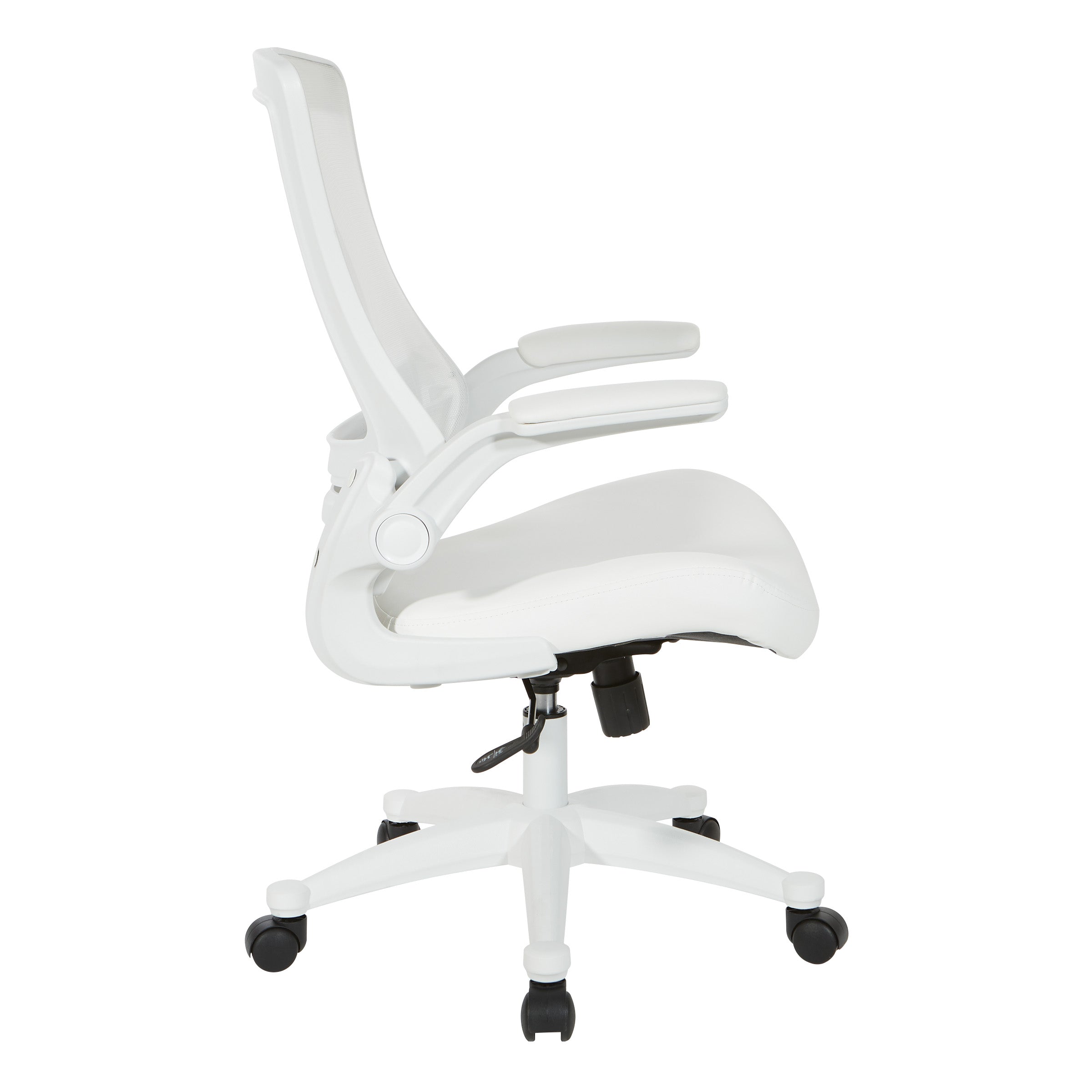 White Screen Back Manager's Chair