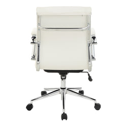 Mid Bk Silver Ion Technology Fabric Chair