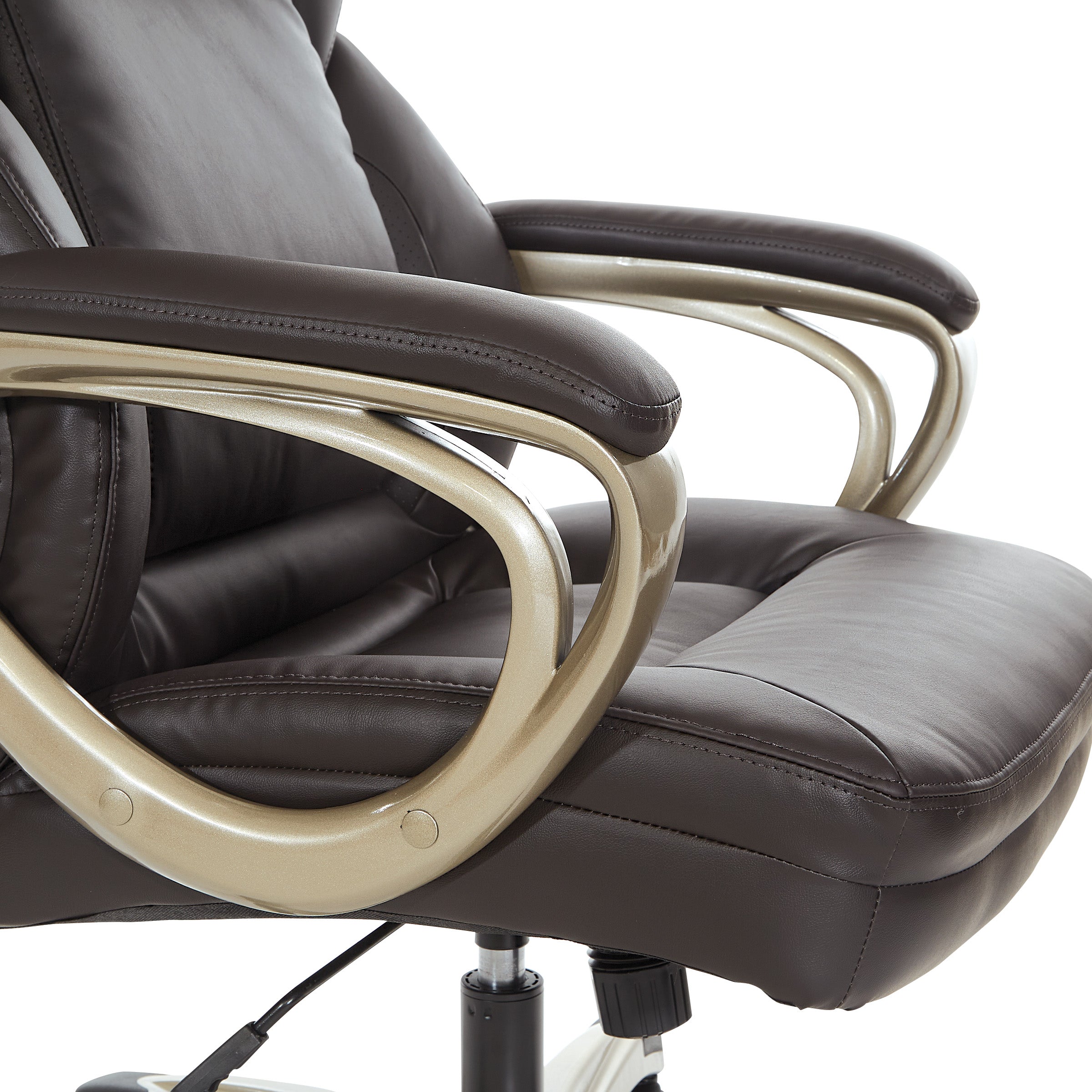 Exec Bonded Lthr Office Chair 4