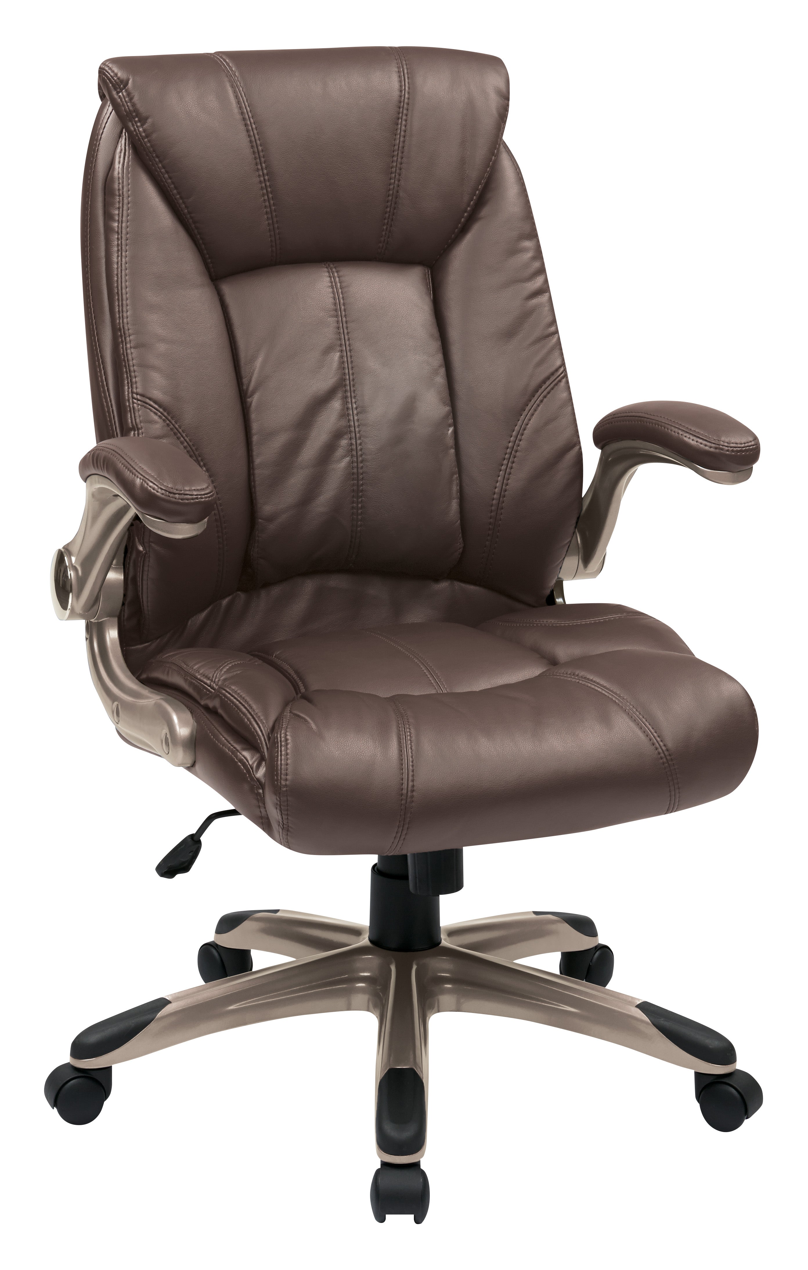 Faux Leather Mid Back Mgrs Chair