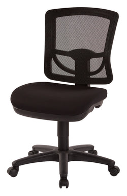 ProGrid® Mesh Bk Armless Task Chair Coal