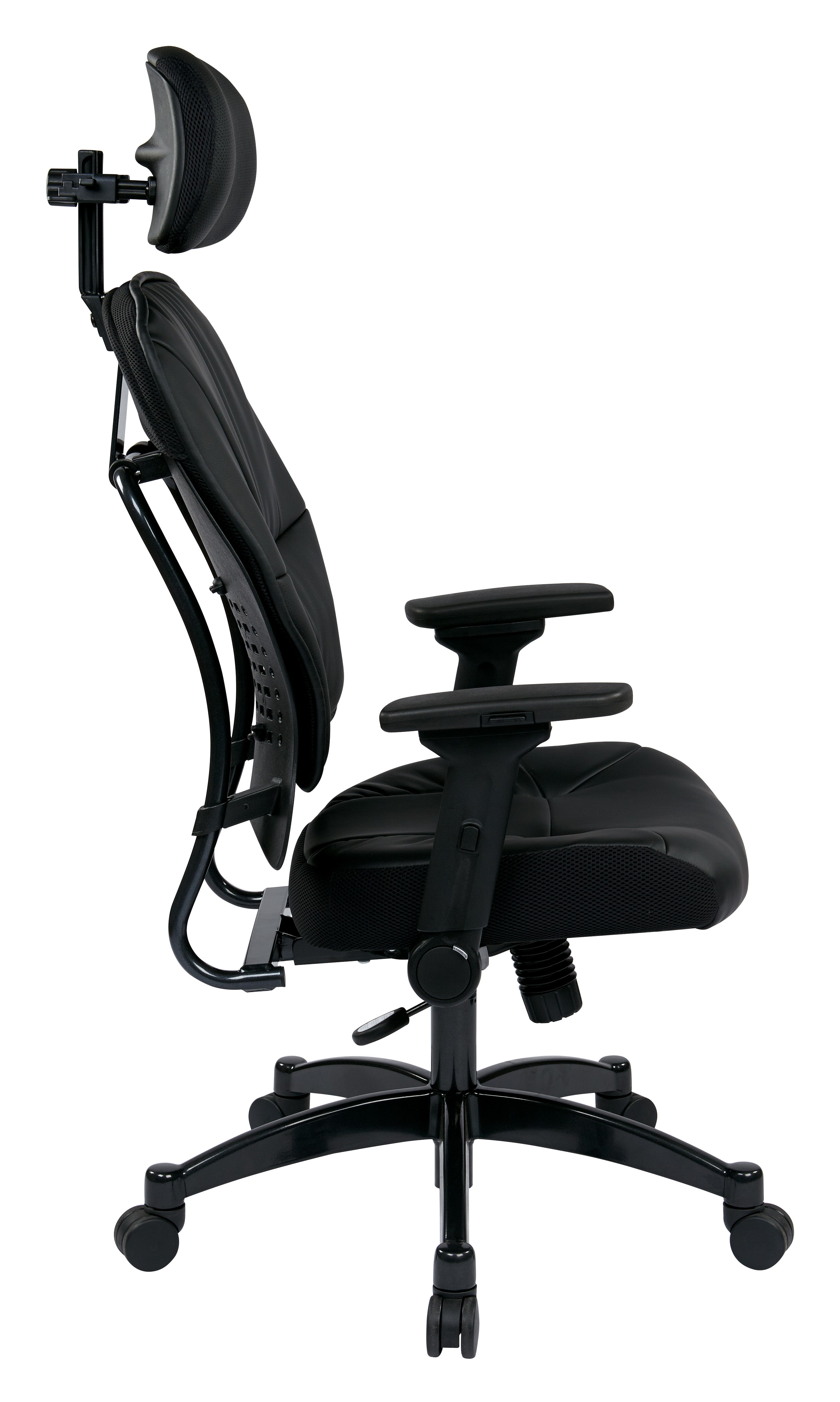 Bonded Leather Seat and Back Managers Chair 1