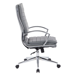 High Back Manager's Faux Lthr Chair