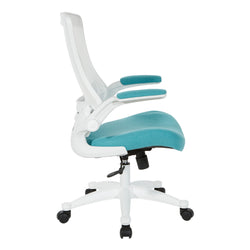 White Screen Back Manager's Chair