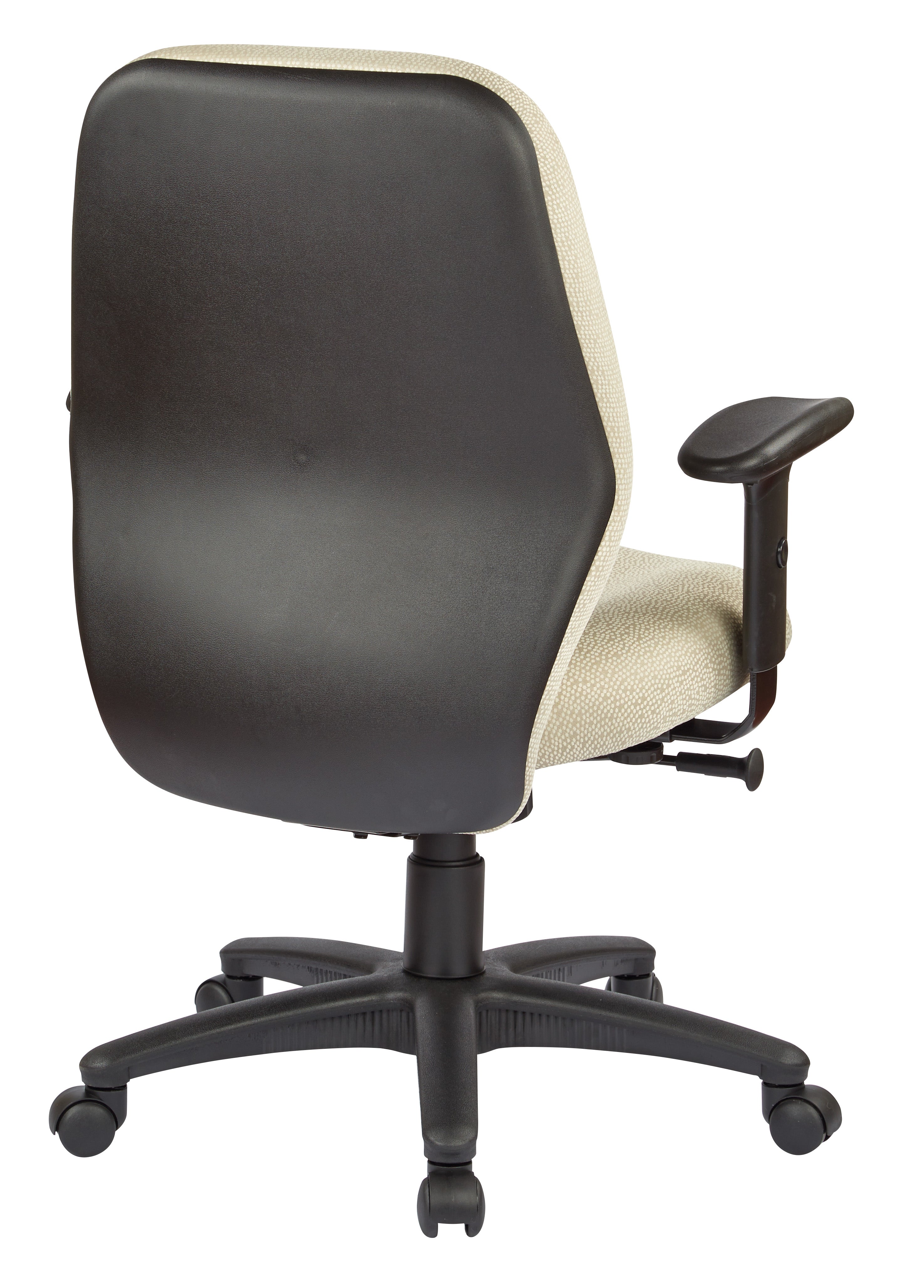 Mid Back 2-to-1 synchro Tilt Chair with 2 -Way Adjustable Soft padded Arms 10