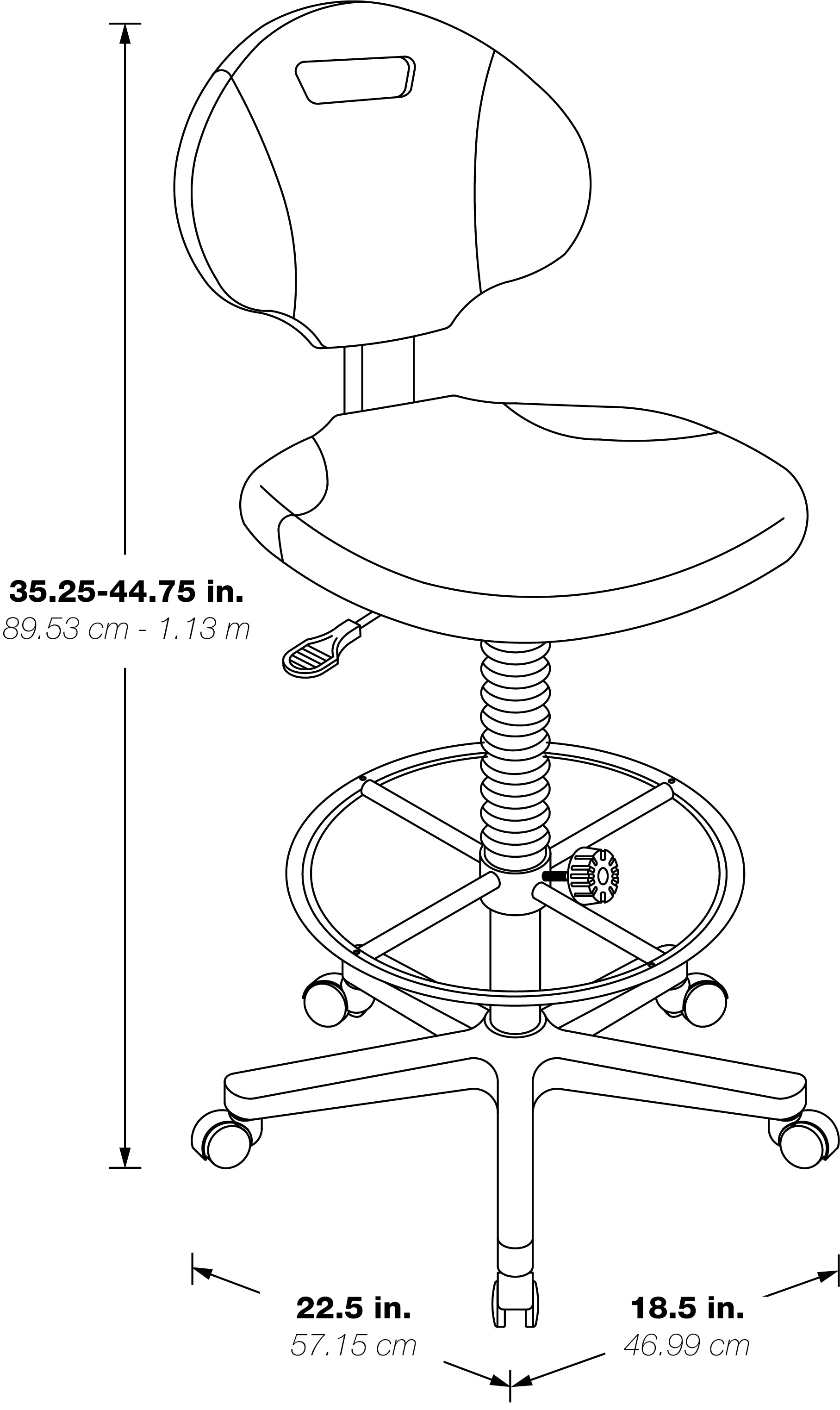 Intermediate Drafting Chair