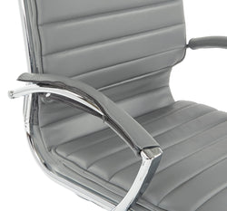 Mid Back Manager's Faux Lthr Chair