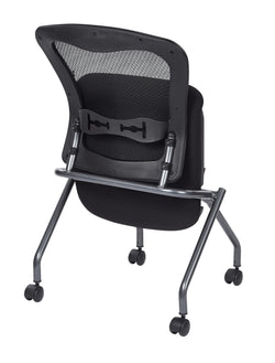 Deluxe Armless Folding Chair With ProGrid® Back