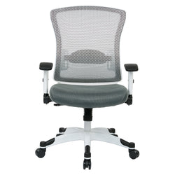 White Frame Managers Chair