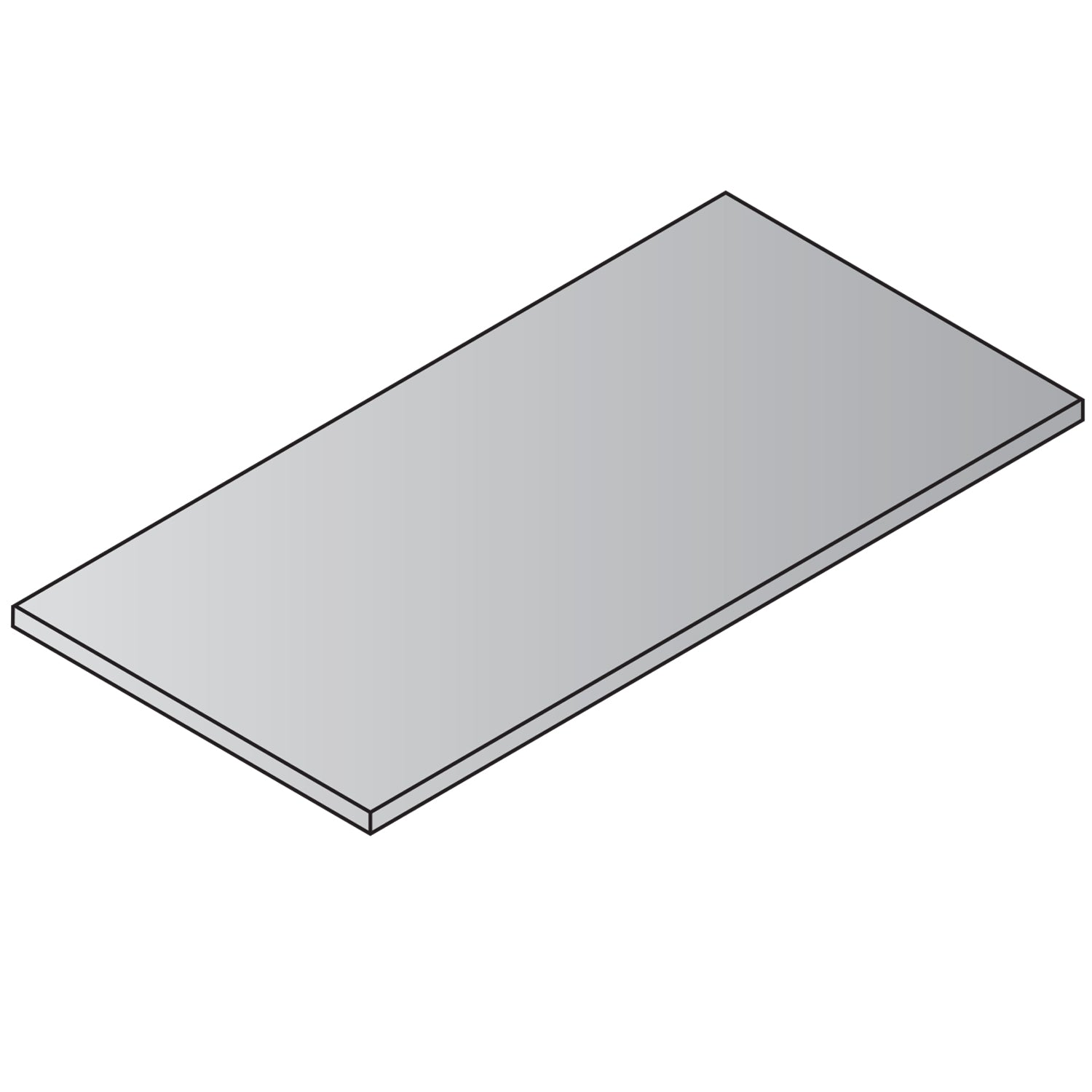 Pace Tables Rectangular Top 48X24 One