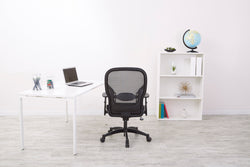 Professional Black Breathable Mesh Back Chair