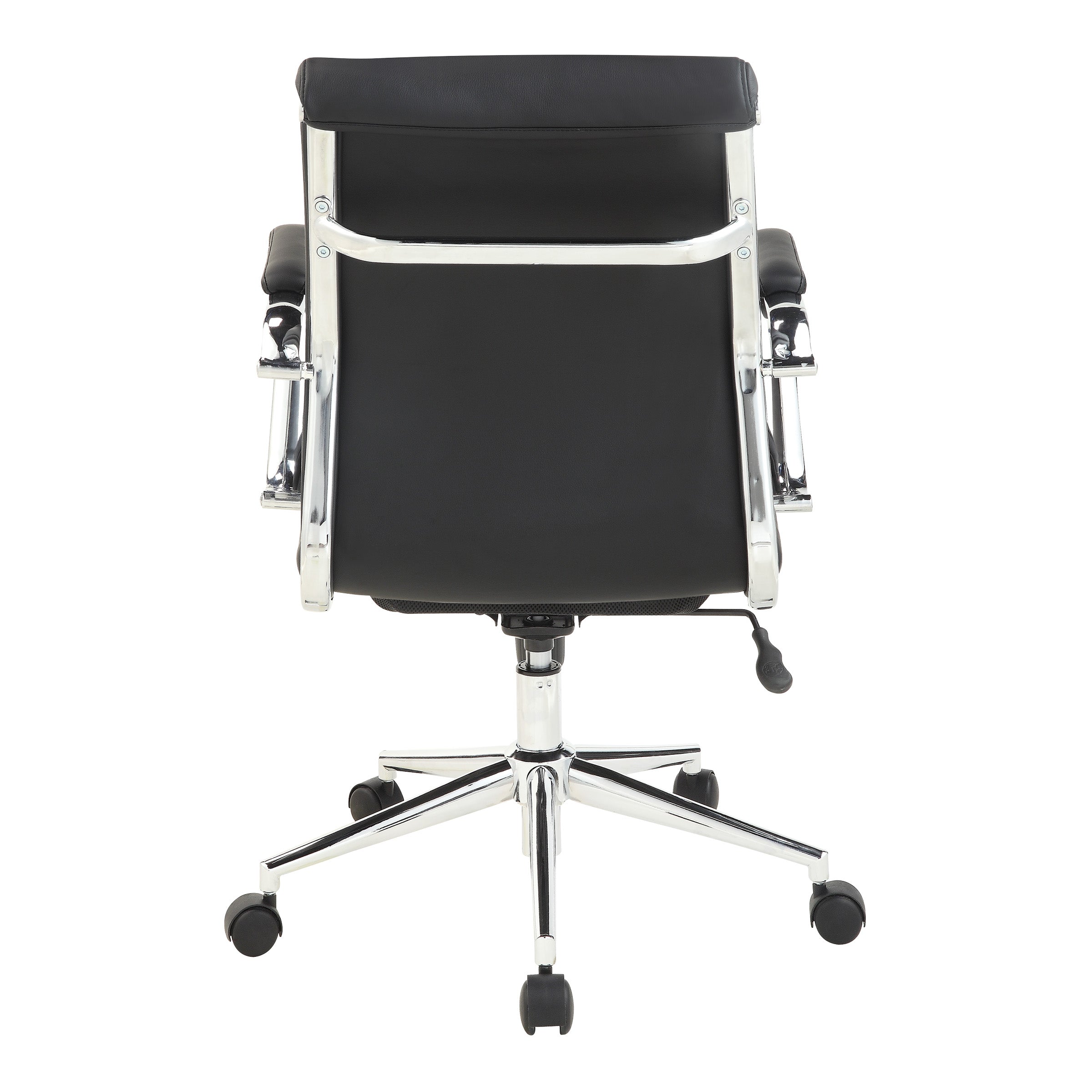 Mid Bk Silver Ion Technology Fabric Chair
